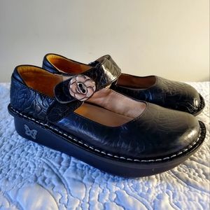 Alegria Black Mary Jane Shoes